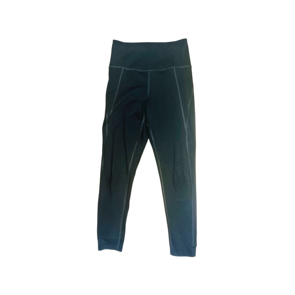 Girlfriend Collective Black High Rise Leggings Size Small Recycled Activewear - Picture 2 of 5
